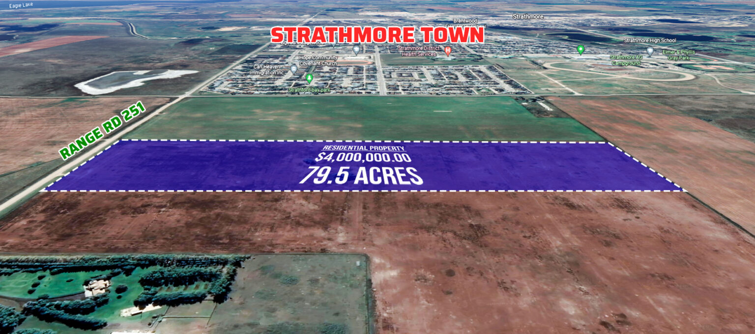 Strathmore Land Sale 1 Commercial Prism